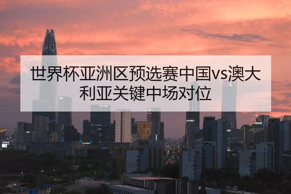 世界杯亚洲区预选赛中国vs澳大利亚关键中场对位